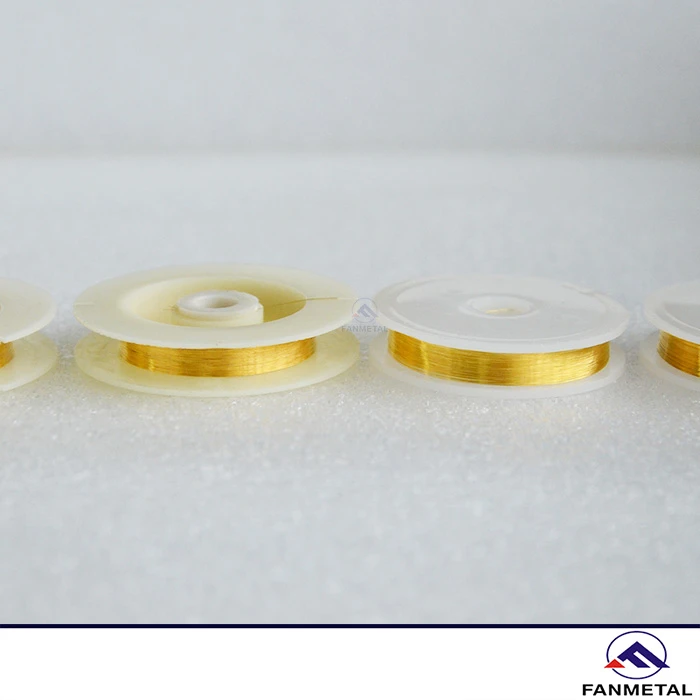 گولڈ لیپت Molybdenum تاروں